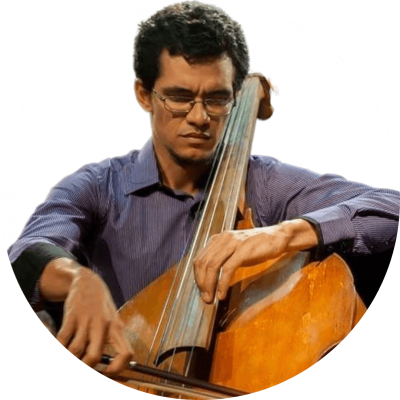 Contrabaixo Acústico Chico